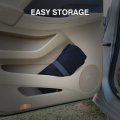 Leader Accessories 2pcs Waterproof Towel Front Seat Covers Black Non-slip Bucket Dog Kid Auto Protector