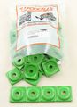 Woodys 5 16 Inner Diameter Green Square Digger Support Plates 48 Pack 