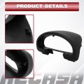 Hecasa Gauge Hood Cover Cluster Bezel Compatible With 1990-1993 Mazda Miata Replacement For Na01-55-420b-00 Na0155420b00