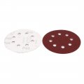 Uxcella 40 Grit 5-inch Diameter Sandpaper Hook Loop Sanding Disc 30 Pcs