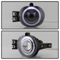 Acanii For 2002-2008 Dodge Ram 1500 Led Halo Projector Fog Lights Lamps W Switch Assembly Driver Passenger Side