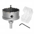 Uxcell Carbide Hole Saw Drill Bit 70mm Cutter For Stainless Steel Alloy Cast Iron Copper Metal Sheet With Limit Step