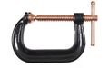 Bessey Cdf403c 3-inch X 2-3 8-inch Copper Spindle Drop Forged C Clamp 