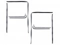 Window Glass Channel Kit Weatherstrip Seals Both Doors 1967-71 F-series 100 250 350 Pickup C7tz-8121460ca 