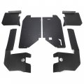 Hecasa Fender Flare Compatible With 2015-2022 Polaris Midsize Ranger 570 Etx Protection Guard Mudguard Black Front Rear