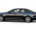 For 2012-2015 Audi A6 4pc Stainless Steel Chrome Pillar Post Trim 