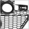 With M Sport Line Outer Grille Bm1039164 Front Fog Light Bezel Compatible With Bmw 320i 328d 328i 330i 340i 2016-2018 Passenger