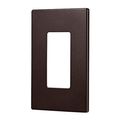 Eaton Pjs26rb-sp-l Designer 1-gang Screwless Wallplate Oil Rubbed Bronze 