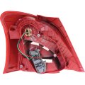 Toyota Yaris 2006 2007 2008 Tail Light Assembly Passenger Side To2801167 81551-52520 Red Halogen Lens Waterproof Right