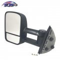 Tom Manual Towing Side Mirror Driver Left Lh Fits 2007-2014 Chevrolet Silverado 1500 2500 Hd 3500 Gmc Sierra 128-00965