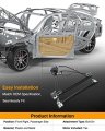 A-premium Power Window Regulator And Motor Assembly Replacement For Town Country Dodge Grand Caravan 1996-2000 Front Left