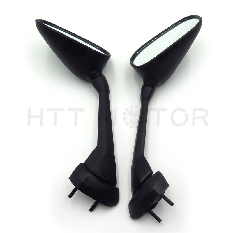 Httmt Mt329- Black Rearview Racing Mirrors For 2007-2013 Fz1 Fazer 07 08 09 10 12 13