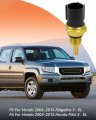 Oil Temperature Sensor Replace 48160-pgj-003 With O-ring Vtm 4 Fit For Honda Pilot 2003-2015 And Ridgeline 2006-2014 3 5l V6