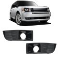 Front Left And Right Side Pair Fog Light Cover Bezels Trims Replacement For Flex 2009-2012 Fo2598104 Fo2599104 