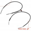 A-premium Rear Driver And Passenger Side Parking Brake Cable Assembly Compatible With Chevrolet Gmc Models S10 1998-1999
