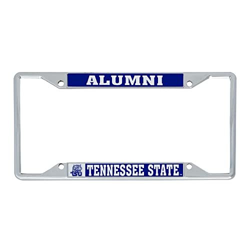 Tennessee State University Tsu Tigers Metal License Plate Frame For Front Or Back Of Car Officially Licensed Alumni