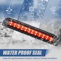 Led Smoked 3rd Third Tail Brake Light High Mount Stop Lamp Compatible With Ford Super Duty 99-16 Mazda B-series 94-10