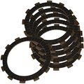 Caltric Clutch Friction Plates For Honda Cr125r Cr-125r 1987-19997-plates 