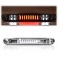3rd Led Brake Light Cargo Lamp For Chevy Silverado Gmc Sierra 1500 2500 3500 Hd 07-14 And Hummer H3t 09-10 Clear Lens Housing 