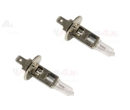 Land Rover Neolux Fog Lamp Bulb Set 2 Bulbs H1 55w V Compatible Discovery 2 Range P38 Part Xcd100030l X2