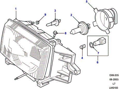 Land Rover Neolux Fog Lamp Bulb Set 2 Bulbs H1 55w V Compatible Discovery 2 Range P38 Part Xcd100030l X2