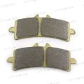 Front Disc Brake Pad Set For Ducati 1098 S Tricolor And 1199 Panigale Tricolore Golden Brass Alloy Graphite Ceramic Pads 