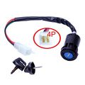 Flypig 4 Wires Ignition Switch Key Set For 50cc 70cc 90cc 110cc 125cc 150cc 250cc Taotao Roketa Sunl Atv Dirt Bike Pocket