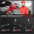 A-premium 3pcs Engine Motor Mount Transmission Torque Strut Set Compatible With Lexus Es350 2007 2008 2009 2010 2011 2012 V6 3