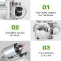 Starter Motor 410 12257 Replacement For Chevy Silverado Express Tahoe Suburban Gmc Sierra Yukon Savana Envoy Buick Rainier Saab