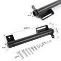 Kmfcdae For Jeep Flag Mountpole Holder With Cb Antenna Mounting Bracket Multifunction Door Hinge Taigate Flag Pole Compatible