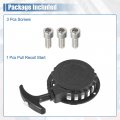 X Autohaux 1 Set Aluminum Alloy Pull Recoil Start With Screws For 47cc 49cc 50cc Mini Pocket Dirt Bike Minimoto Atv Quad