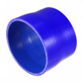 Uxcell 95-102mm 3 7 -4 Id Straight Silicone Reducer Hose Coupler Intercooler Tube Blue For Car Intake Piping