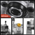 A-premium Disc Brake Caliper Assembly Without Bracket Compatible With Select Bmw Models 535i Gt Xdrive 740i 740ld 740li 750i