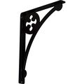 Ekena Millwork Bktm01x12x15scr 1 2 W X 12 D 15 H Crawley Wrought Iron Bracket Single Center Brace 