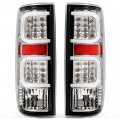Kuafu Pair Tail Light Assembly Compatible With 2009-2014 Ford F150 F-150 Led Tube Bar Running Brake Turn Signal Parking Reverse