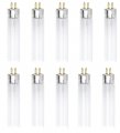 10 Lamps Ge 28175-5108ww Miniature Fluorescent T5 Lamp Aircraft Low Voltage 12 Inches 8 Watts
