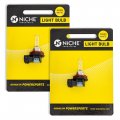 Niche H9 Headlight Bulb 2007-2017 For Suzuki Gsxr600 Gsxr750 Gsxr1000 Hayabusa Gsx1300r Ktm 390 Rc 2 Pack
