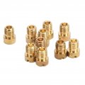Carburetor Main Jets 10pcs Kit 5mm 75a 98 Model Gold Metal Durable Nozzle For Dellorto Carb 