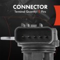 A-premium Mass Air Flow Sensor Meter W 5pins 8 6cyl 5 0 3 0l Compatible With Jaguar Xj 10-19 Xkr Xfr Land Rover Range Lr4 10-13
