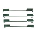 Drum Brake Hardware Set Rear For Gmc W4500 Forward 1998 To 2010 Alx-pau-df-370-47027-cla9 Black Standard Finish 