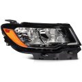 Headlight Assembly Right Replacement For 2017-2021 Jeep Compass Black Housing Clear Lens 55112706af Ch2503295 