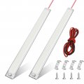 2pcs 12v Led Light Strip 168 12 Volts 1700lm 10w-85v Rv Interior Light Bar With On Off Switch 12v Lights For Enclosed Trailer 