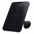 Solar Expansion Panel Weatherproof Portable Power Supply With Bracket For Security Camera 4w 6v Family Black