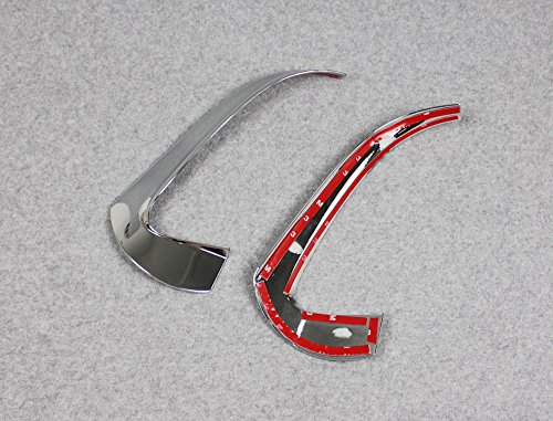 Generic Chrome Rear View Mirror Side Molding Cover Trims Fit For Ford Explorer 2015 2016 2017