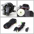 Toyota Rav4 Xa40 Pair Of Bumper Driving Fog Lights Wiring Kit Switch Smoked Lens