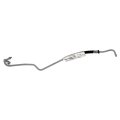 Chevy Impala 2012 2013 Transmission Oil Cooler Pressure Line Natural Housing Metal Rubber Straight Hose Clamp End 2 Replacement 