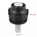 X Autohaux Car Oil Filter Housing Cap Assembly Part Replace 15620-0s010 For Toyota Land Cruiser Sequoia Tundra 2007-2020