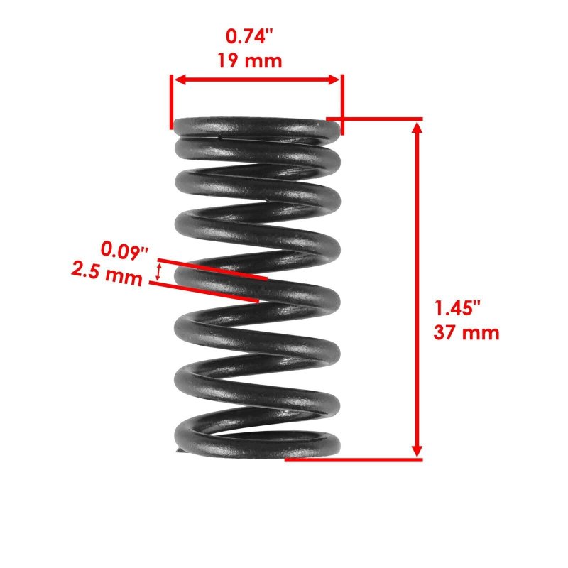 Caltric Intake Valve Kit For Honda 14711-hn5-670 14751-hn0-a00 14761-hm8-000 12209-kl4-005
