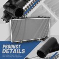 Dpi 13473 Factory Style 1-row Cooling Radiator Compatible With Chevrolet Caprice Ss 6 0l At 12-17 Aluminum Core