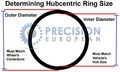 Stancemagic Hubcentric Rings Pack Of 4 72 6mm Id To 74 1mm Od Black Poly Carbon Plastic Hubrings Hub Only Works On Vehicle Hubs 